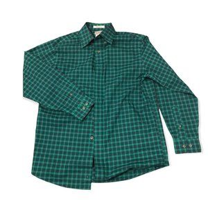 Men's LL Bean / Wrinkle Resistant/ Hs Wrinkle Resistant Plaid Top/ Medium
